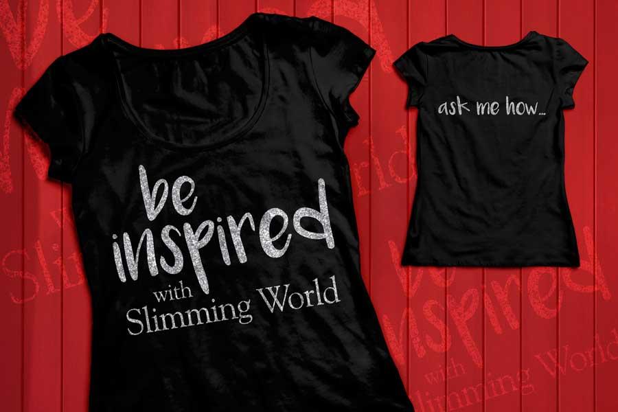 Slimming World Printed Campaign T-Shirts - Be Inspired